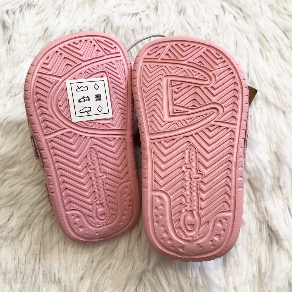 NWT Champion Pink Purple Slides Baby Girl Size 4 - Picture 7 of 8